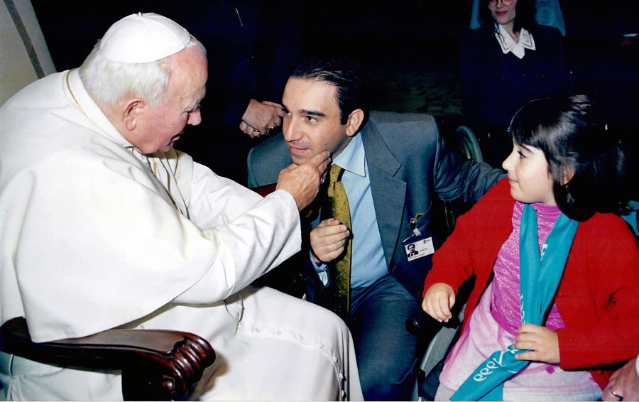 Mario Cesare Secci Papa Giovanni Paolo II