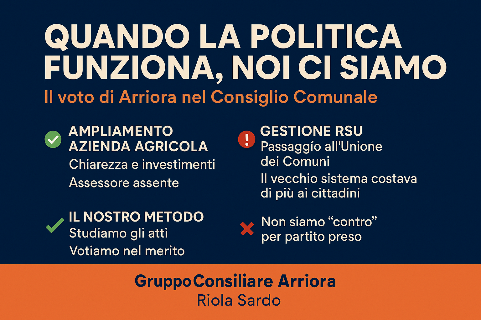 Quando la politica