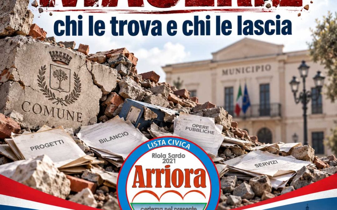 Macerie, conti e macchina comunale